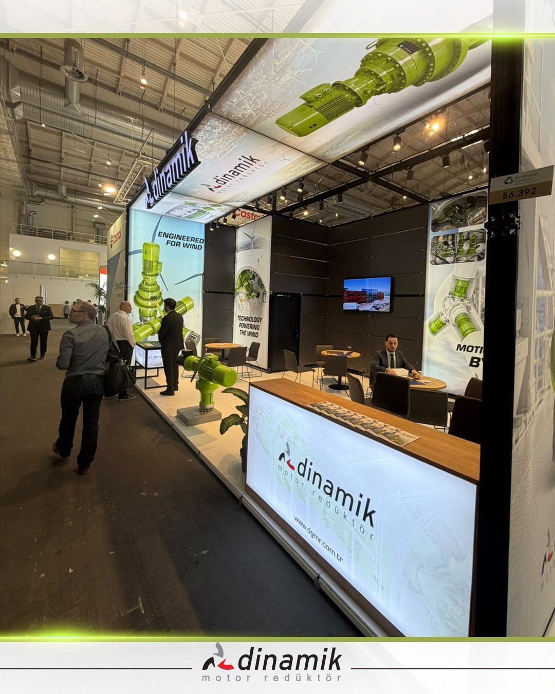 Almanya WindEnergy Hamburg 2026 Fuarındayız.